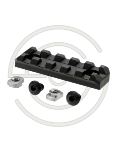 RAIL ALUMINIUM CLAWGEAR M-LOK 5 SLOTS RAIL ALUMINI | SHOOTINGSHOP ARMURERIE MODERNE