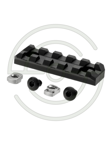 RAIL ALUMINIUM CLAWGEAR M-LOK 5 SLOTS RAIL ALUMINI | SHOOTINGSHOP ARMURERIE MODERNE