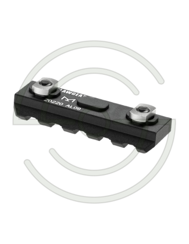 RAIL ALUMINIUM CLAWGEAR M-LOK 5 SLOTS RAIL ALUMINI | SHOOTINGSHOP ARMURERIE MODERNE