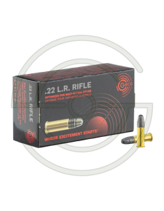 CART. GECO RIFLE CAL. .22 LR LRN 40GR 259 G BTE 50 | SHOOTINGSHOP ARMURERIE MODERNE