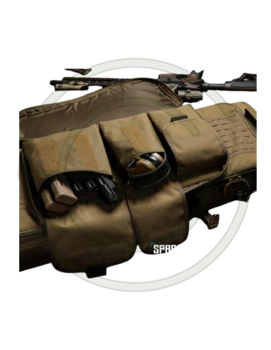 SAVIOR HOUSSE SPECIALIST  DOUBLE RIFLE 46 POUCES ( 116CM) COULEUR TAN | SHOOTINGSHOP ARMURERIE MODERNE