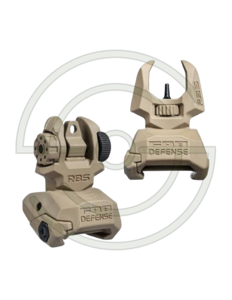 KIT DE VISEE AVANT ET ARRIERE FDE  | SHOOTINGSHOP ARMURERIE MODERNE