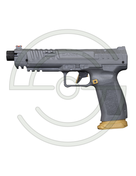 Pistolet défense Canik SFx Compétition CO2 C50 Silver/Gold | Armurerie Moderne Shooting Shop