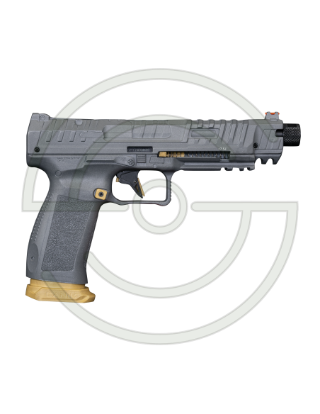 Pistolet défense Canik SFx Compétition CO2 C50 Silver/Gold | Armurerie Moderne Shooting Shop