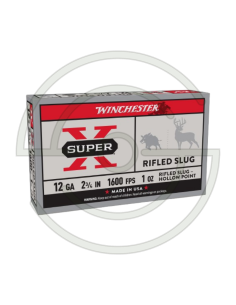 CARTOUCHES SLUG SUPER X HP CAL 12/70 - 28G  X 5 | SHOOTINGSHOP ARMURERIE MODERNE