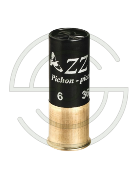 CARTOUCHES GRENAILLE DE PLOMB ZZ PIGEON CAL 12/70 36GR X25 | SHOOTINGSHOP ARMURERIE MODERNE