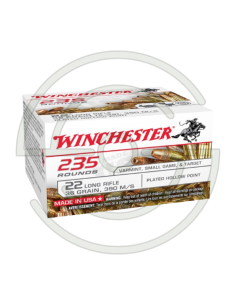 CART. WINCHESTER SUPER-X 235 ROUNDS CAL. .22 LR HP | SHOOTINGSHOP ARMURERIE MODERNE