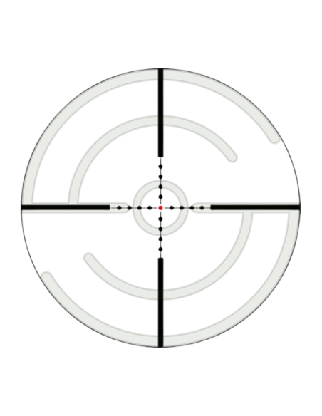 Lunette de tir UTG Mildot illuminée 4-16 x 44 mm | SHOOTINGSHOP ARMURERIE MODERNE