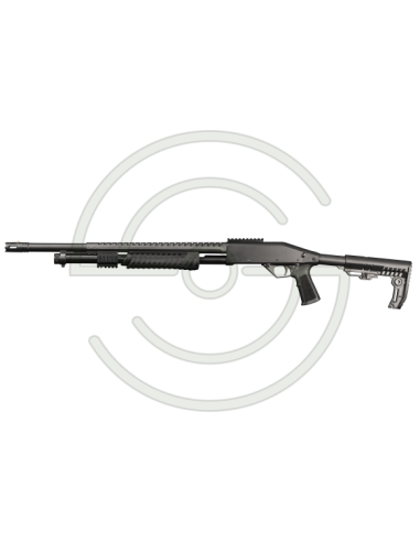 Fusil à pompe Rossi SR-12 Tactical Black — Calibre .12 Gauge | Armurerie Moderne Shooting Shop