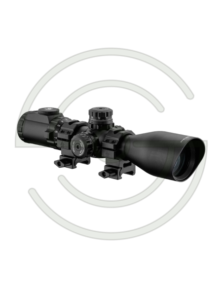 LUNETTE ACCUSHOT SCOPE 3-12X44MILDOT RETICLE 30MM | SHOOTINGSHOP ARMURERIE MODERNE