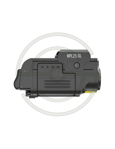LAMPE SPECIALE ARME NPL25GL - 900LM - LASER VERT | SHOOTINGSHOP ARMURERIE MODERNE