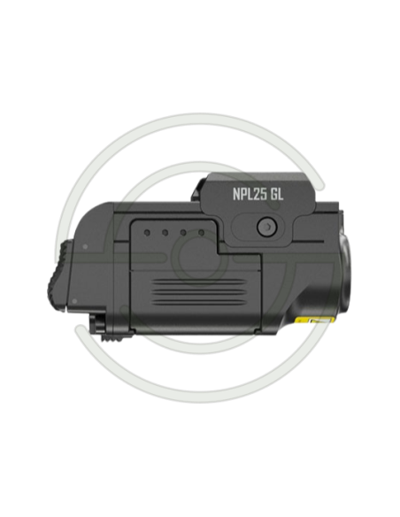 LAMPE SPECIALE ARME NPL25GL - 900LM - LASER VERT | SHOOTINGSHOP ARMURERIE MODERNE