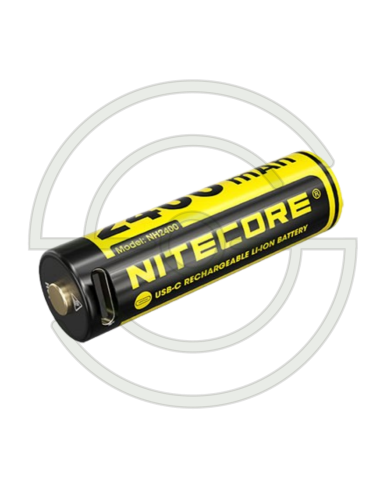 PACK 4X BATTERIES (AA) NH2400 - 2400MAH CHACUN - PORT USB-C | SHOOTINGSHOP ARMURERIE MODERNE