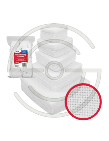 Patchs de nettoyage pour canons Calibre .22 au .25 | SHOOTINGSHOP ARMURERIE MODERNE