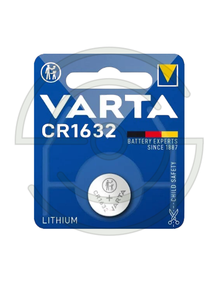 PILE VARTA MOD. CR1632 3V BLISTER DE 1 | SHOOTINGSHOP ARMURERIE MODERNE