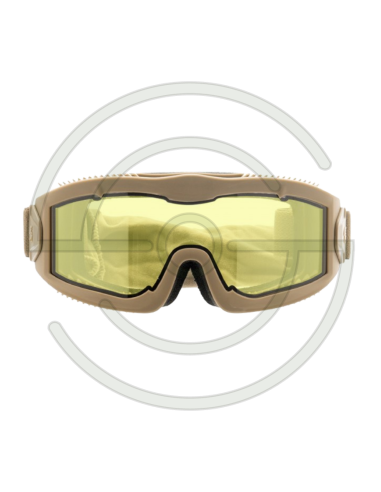 Masque série AERO Thermal Tan jaune Verre Jaune | SHOOTINGSHOP ARMURERIE MODERNE