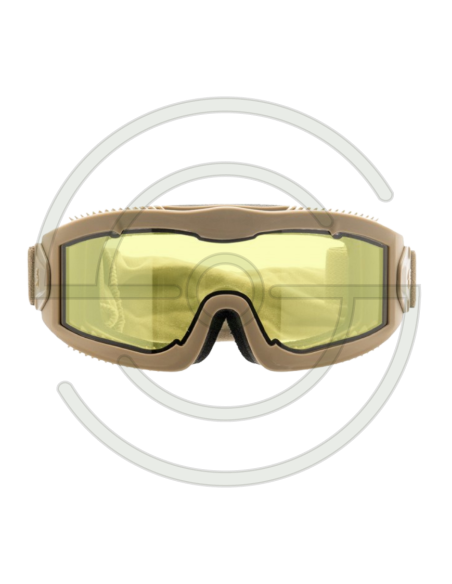 Masque série AERO Thermal Tan jaune Verre Jaune | SHOOTINGSHOP ARMURERIE MODERNE