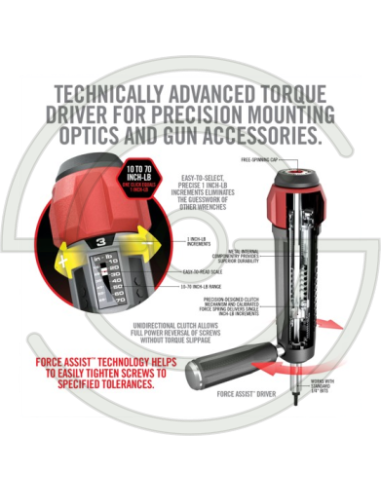 TOURNEVIS DYNAMOMETRIQUE SMART TORQ | SHOOTINGSHOP ARMURERIE MODERNE