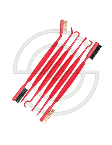 SET DE NETTOYAGE PICS ET BROSSES ACCU-GRIP | SHOOTINGSHOP ARMURERIE MODERNE