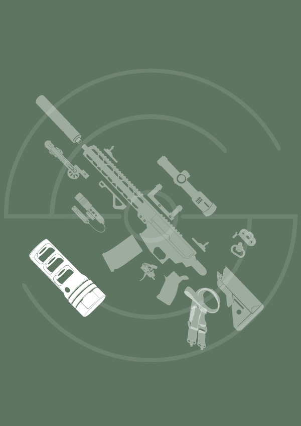 Frein de bouche-Compensateur